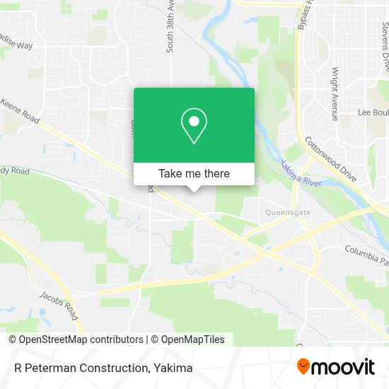 R Peterman Construction map