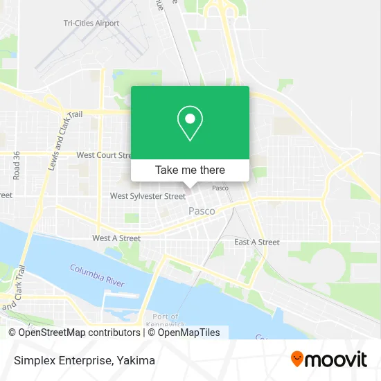 Simplex Enterprise map