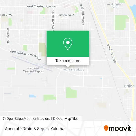 Absolute Drain & Septic map