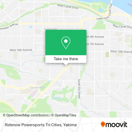 Ridenow Powersports Tri-Cities map