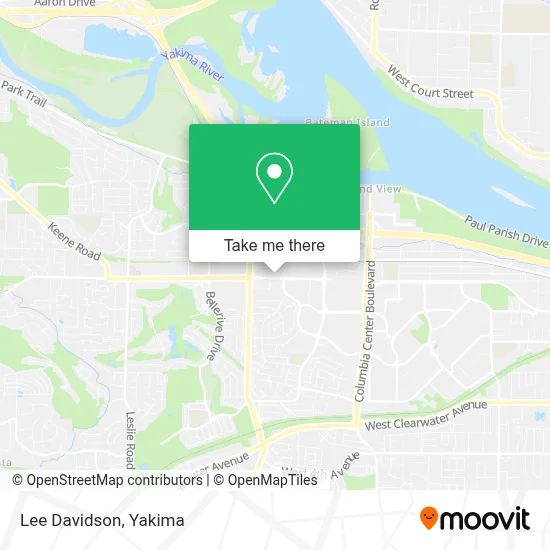 Lee Davidson map