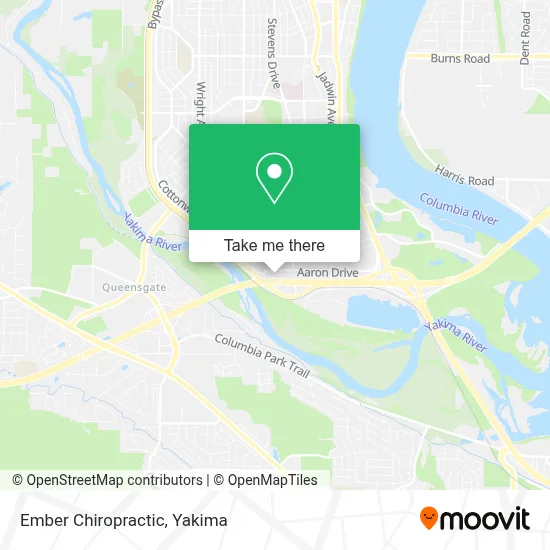 Ember Chiropractic map