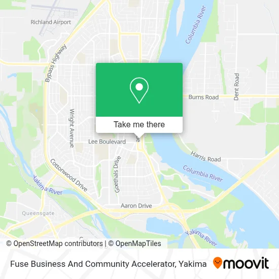 Fuse Business And Community Accelerator map