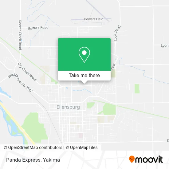 Panda Express map