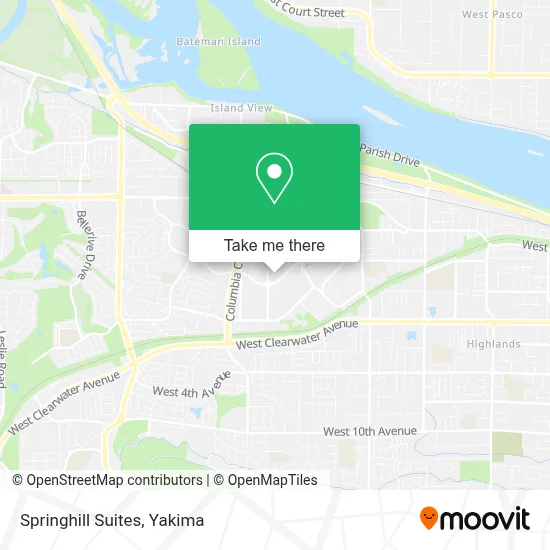 Springhill Suites map