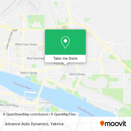 Advance Auto Dynamics map