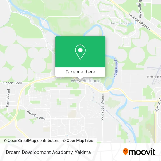 Dream Development Academy map