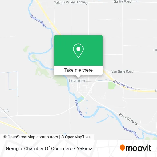 Granger Chamber Of Commerce map