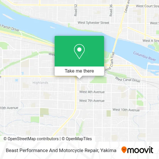 Beast Performance And Motorcycle Repair map