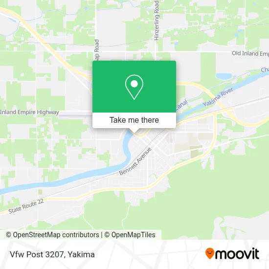 Vfw Post 3207 map