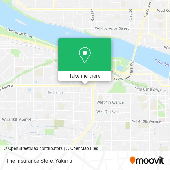The Insurance Store map