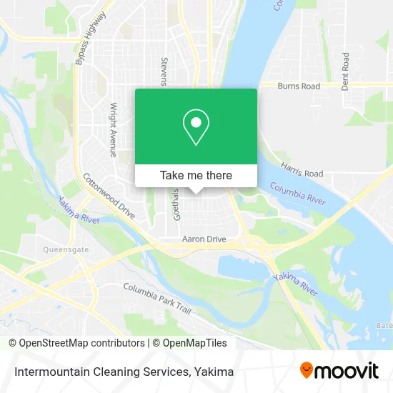 Intermountain Cleaning Services map