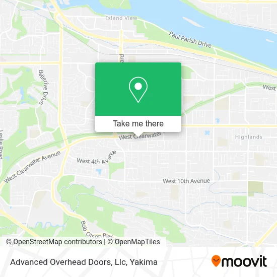 Advanced Overhead Doors, Llc map