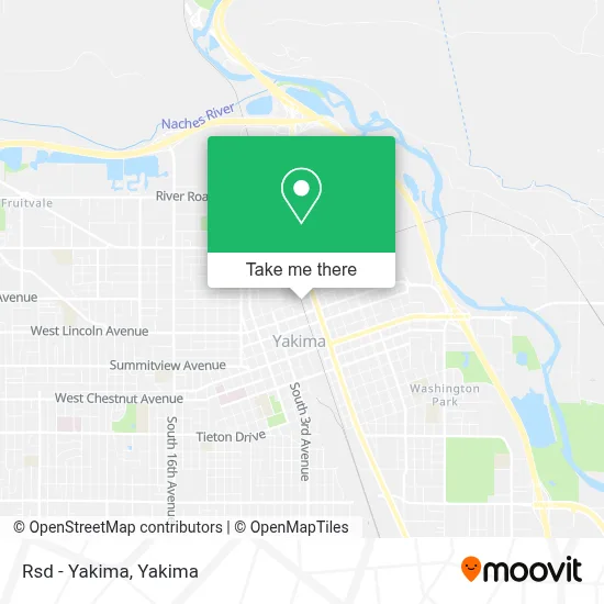 Rsd - Yakima map