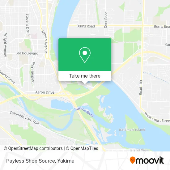 Payless Shoe Source map