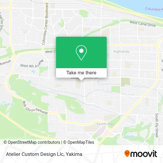 Atelier Custom Design Llc map