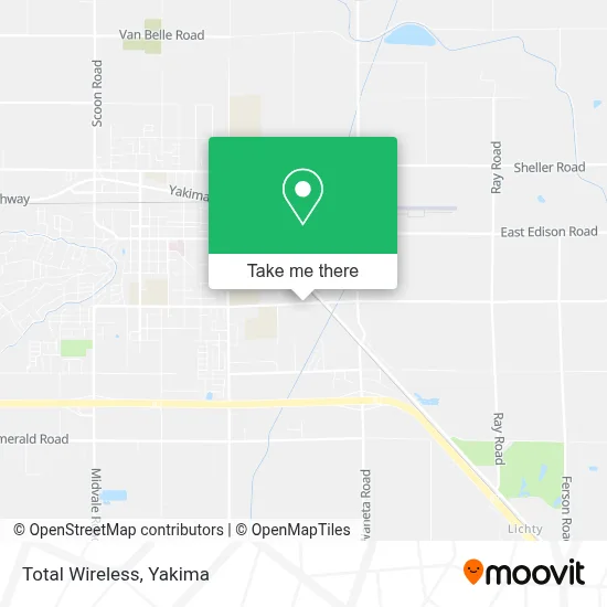 Total Wireless map