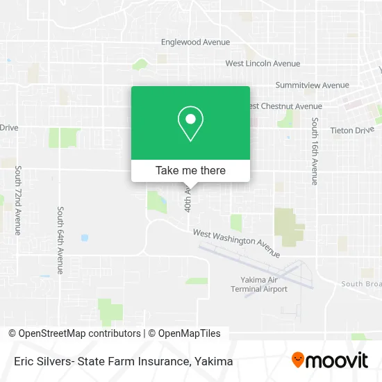 Eric Silvers- State Farm Insurance map