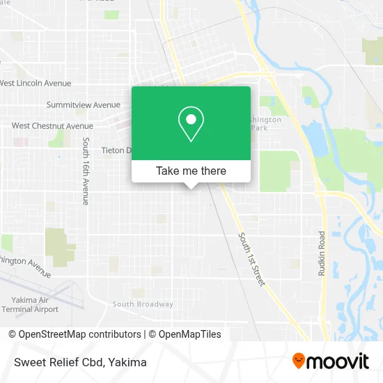 Sweet Relief Cbd map