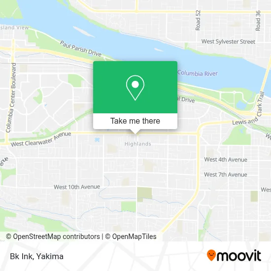 Bk Ink map