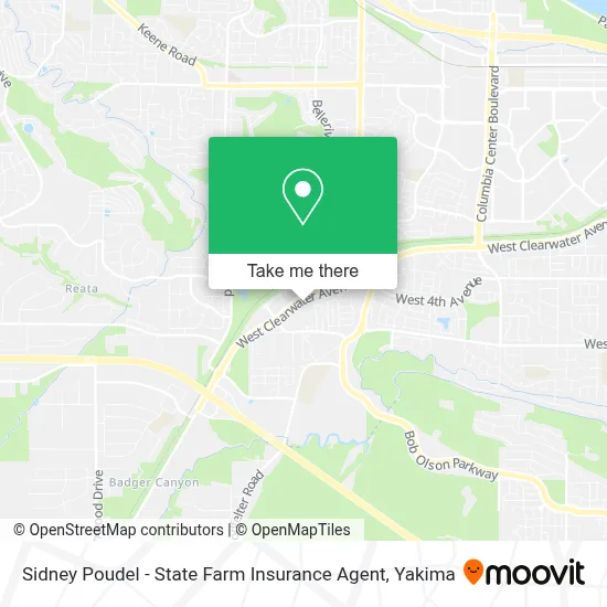 Sidney Poudel - State Farm Insurance Agent map