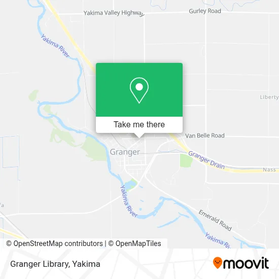 Granger Library map