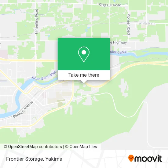 Frontier Storage map