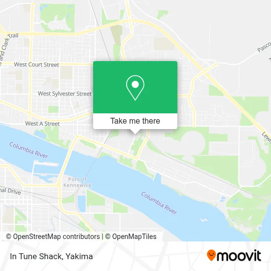 In Tune Shack map