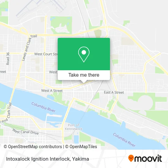 Intoxalock Ignition Interlock map