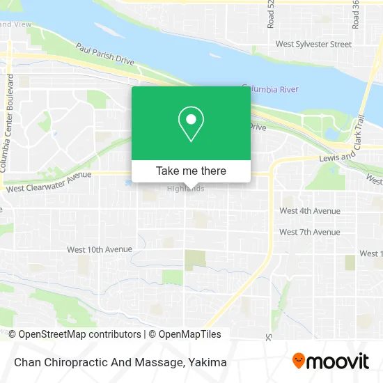Chan Chiropractic And Massage map