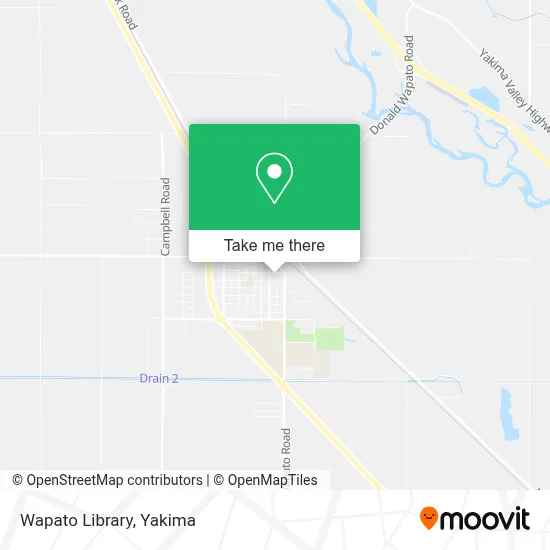 Wapato Library map
