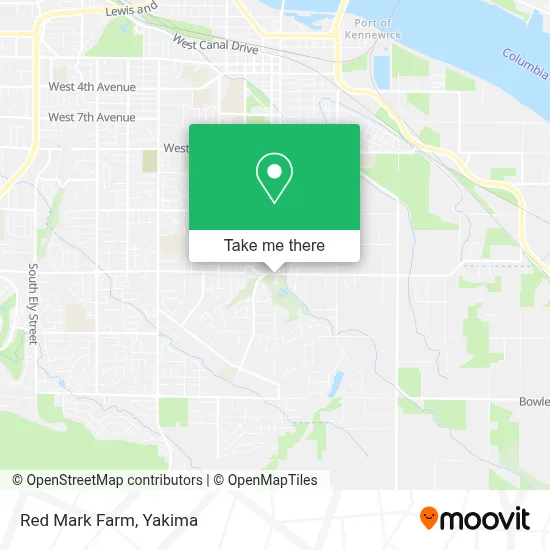 Red Mark Farm map