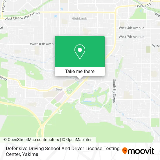 Defensive Driving School And Driver License Testing Center map