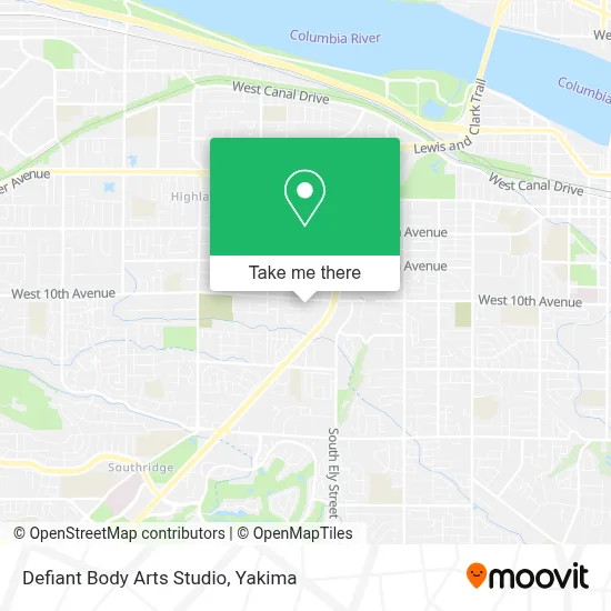 Defiant Body Arts Studio map