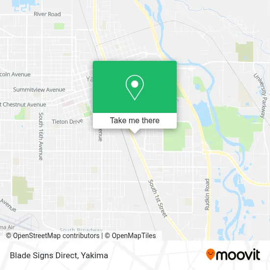 Blade Signs Direct map