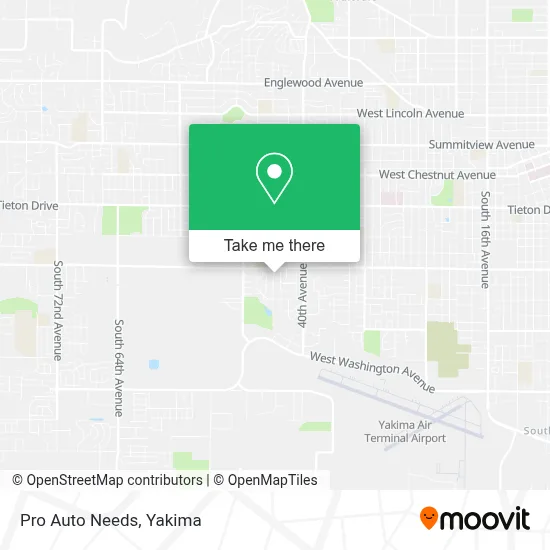 Pro Auto Needs map