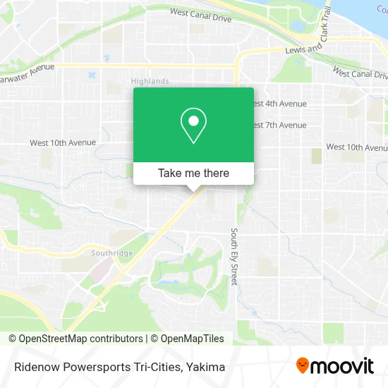 Ridenow Powersports Tri-Cities map