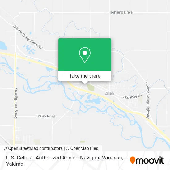 U.S. Cellular Authorized Agent - Navigate Wireless map