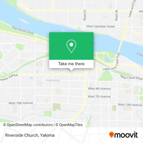 Riverside Church map