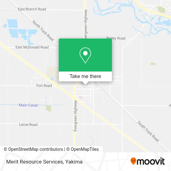 Merit Resource Services map