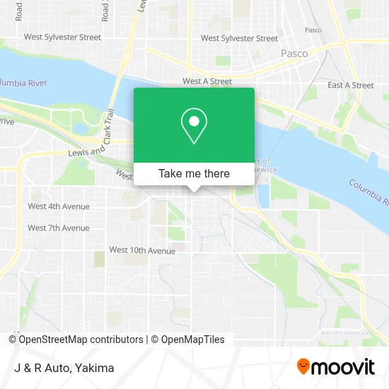 J & R Auto map