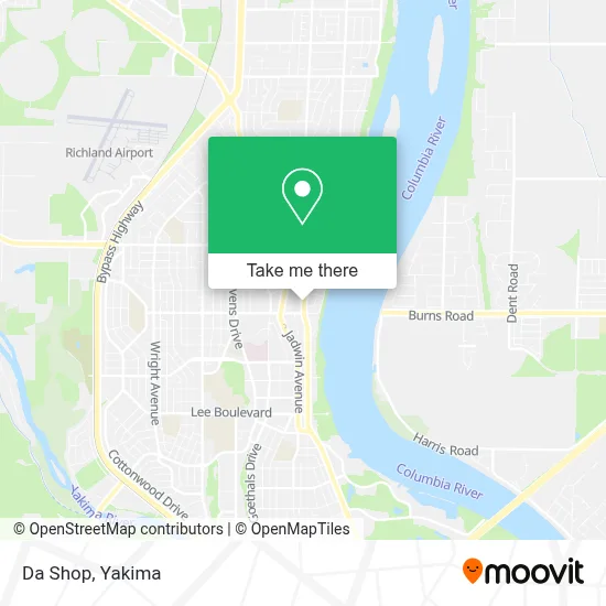 Da Shop map