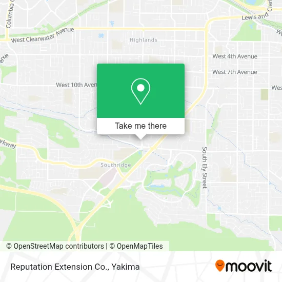 Reputation Extension Co. map