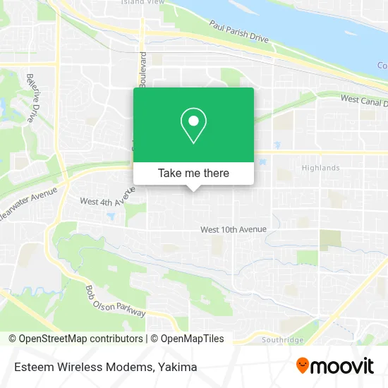 Esteem Wireless Modems map