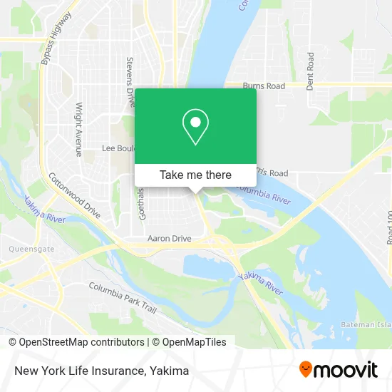 New York Life Insurance map