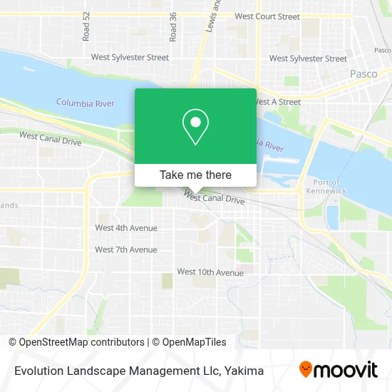 Evolution Landscape Management Llc map