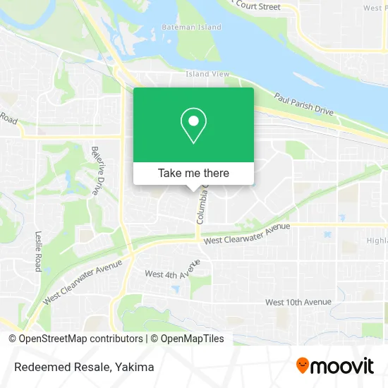 Redeemed Resale map
