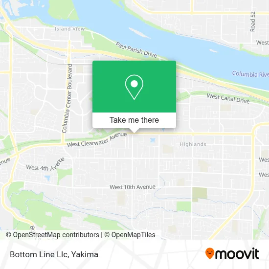Bottom Line Llc map
