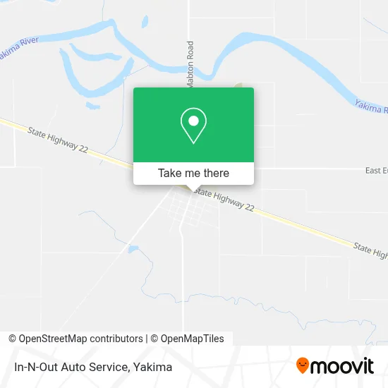 In-N-Out Auto Service map