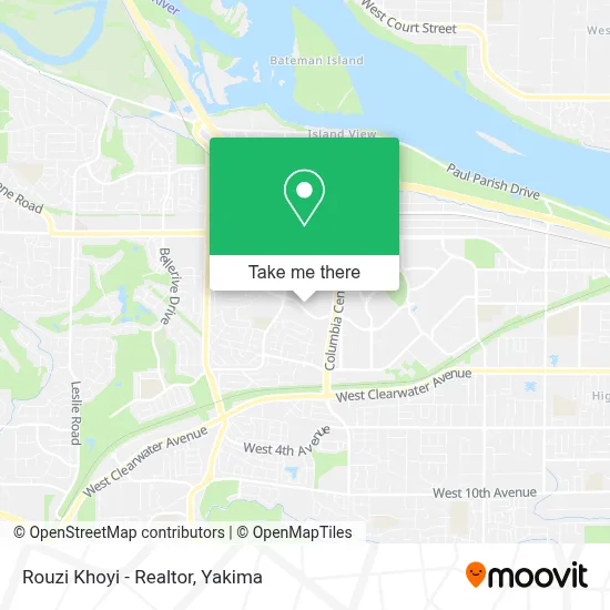 Rouzi Khoyi - Realtor map